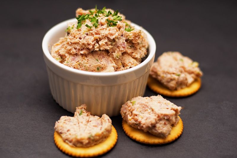 Sriracha Deviled Ham Salad