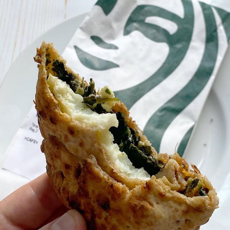 Starbucks' Spinach Feta Wrap