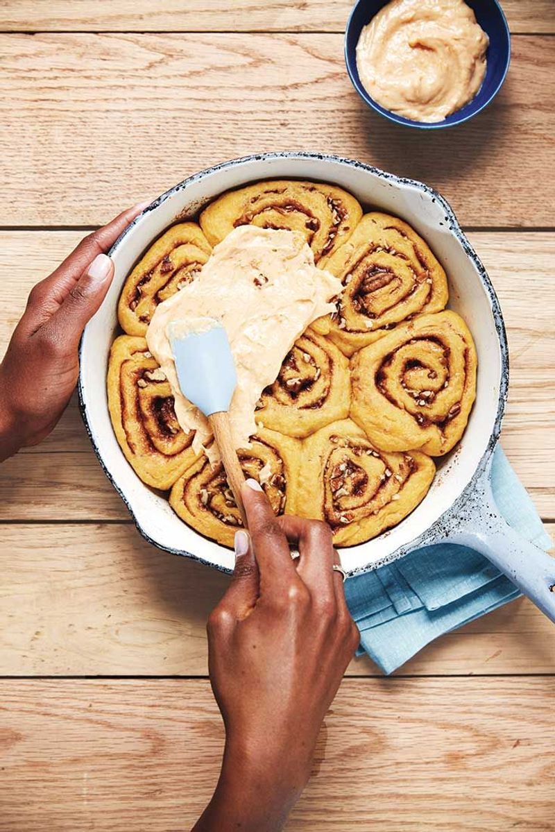 Sweet Potato Cinnamon Rolls