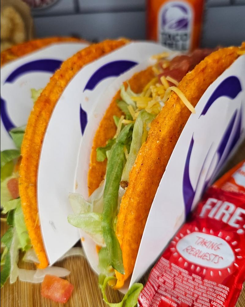 Taco Bell Doritos Locos Tacos