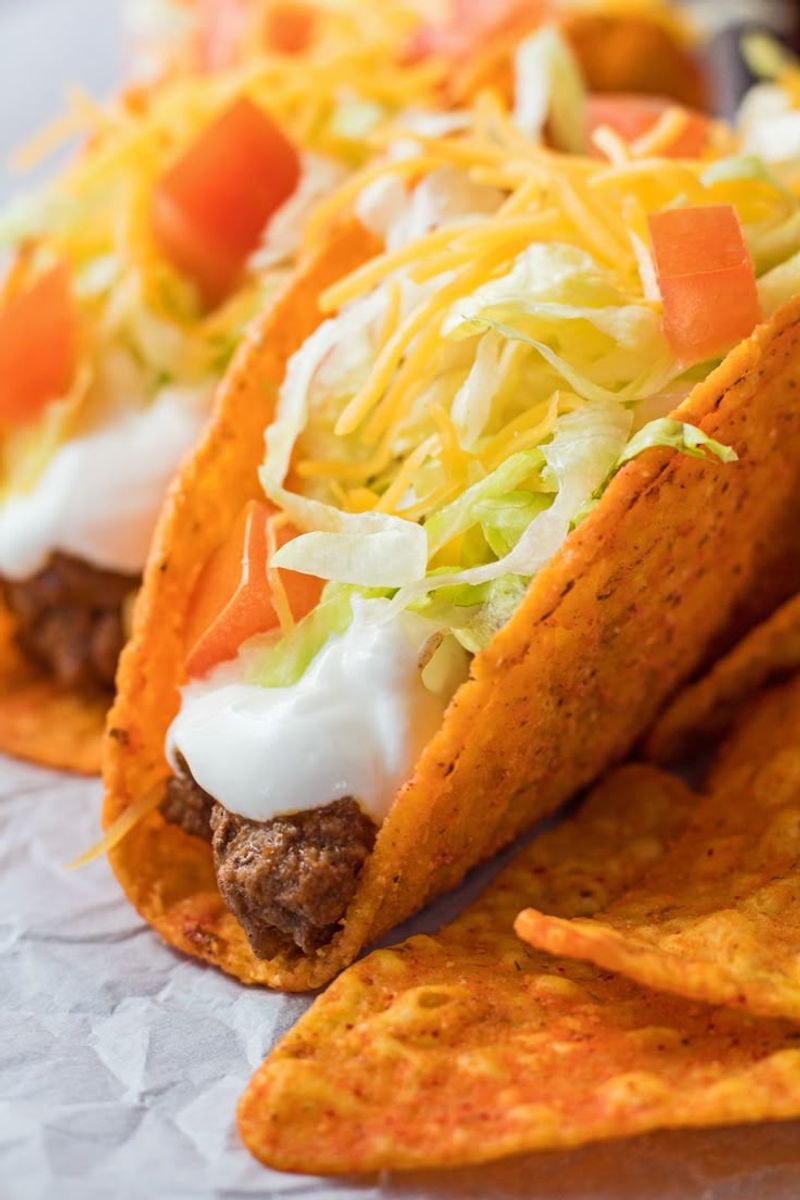 Taco Bell Doritos Locos Tacos