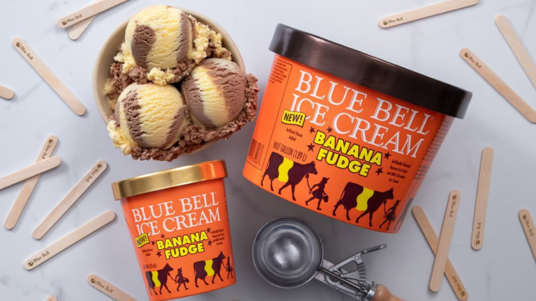 The New Blue Bell Flavor Is Fudgin’ Bananas (Literally)