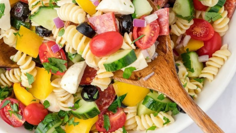 The Only Italian Pasta Salad Recipe You’ll Ever Need