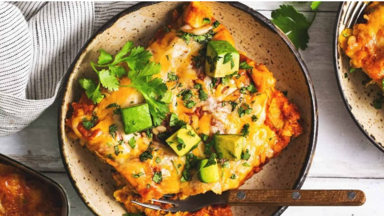 Too Tired to Roll Enchiladas? This Chicken Casserole Recipe Has Your Back