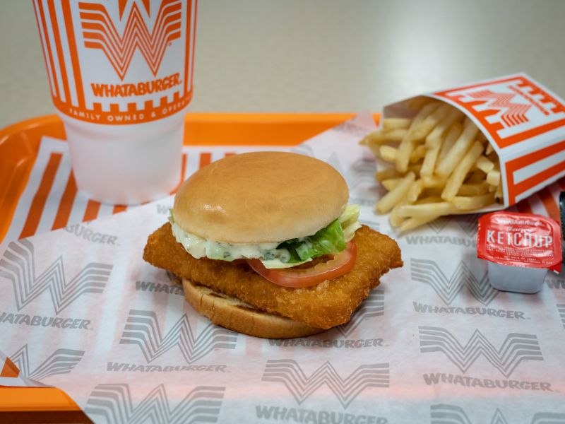 Whataburger's Whatacatch Sandwich and Dinner