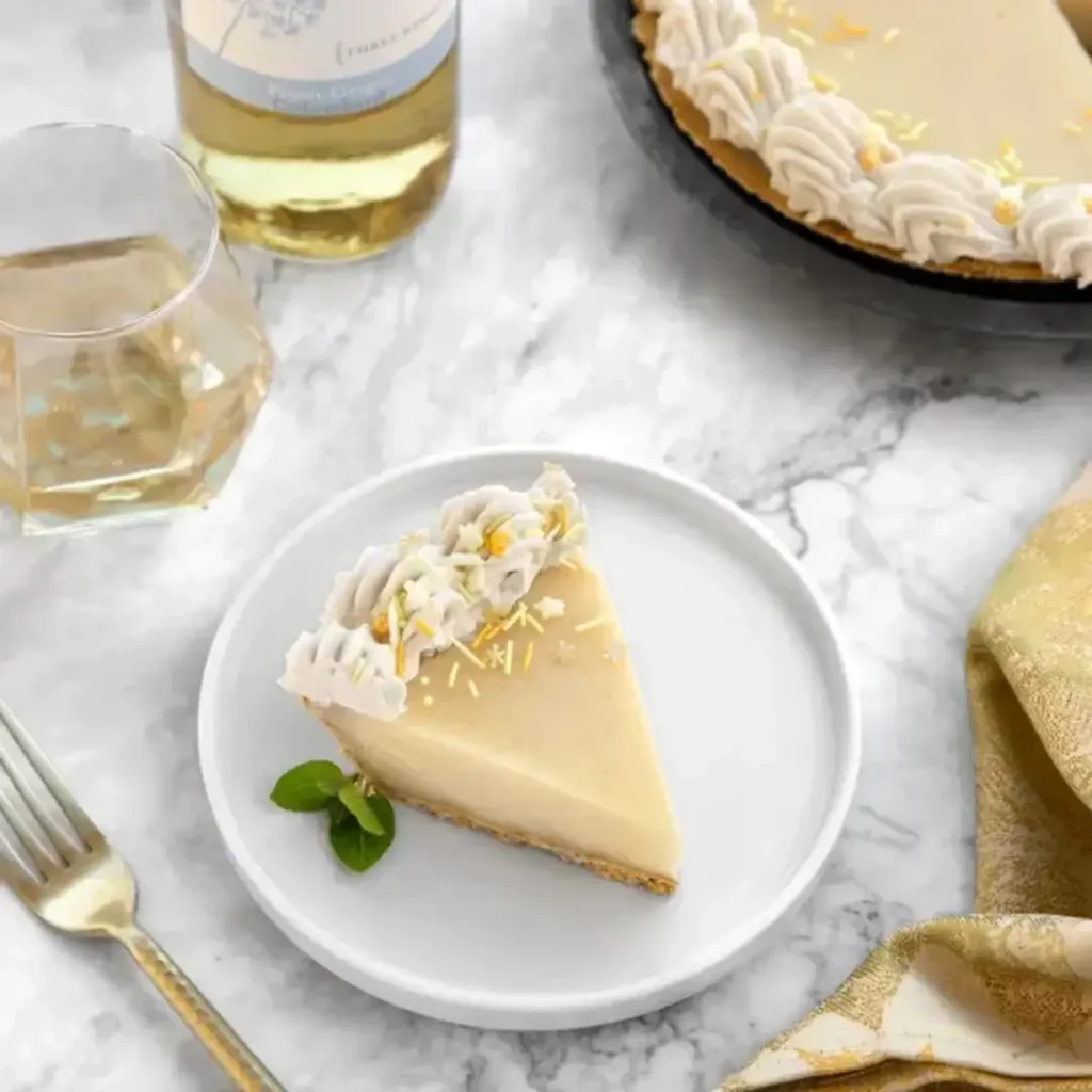 White Chocolate Pudding Pie
