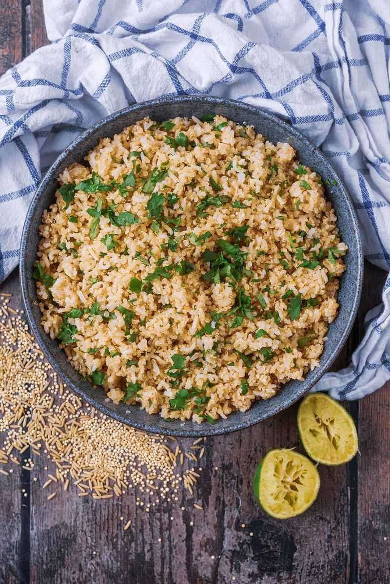 White Rice Vs. Quinoa Or Brown Rice