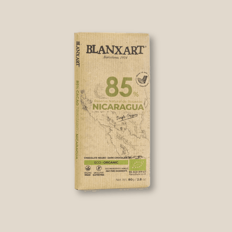 Blanxart Organic Dark Chocolate 85% (Spain)