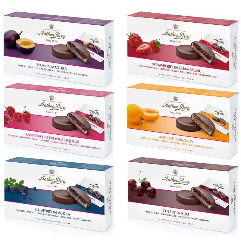 Anthon Berg Dark Chocolate with Marzipan (Denmark)