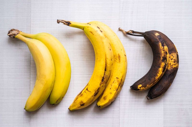 Swap sugar for mashed ripe bananas in baking
