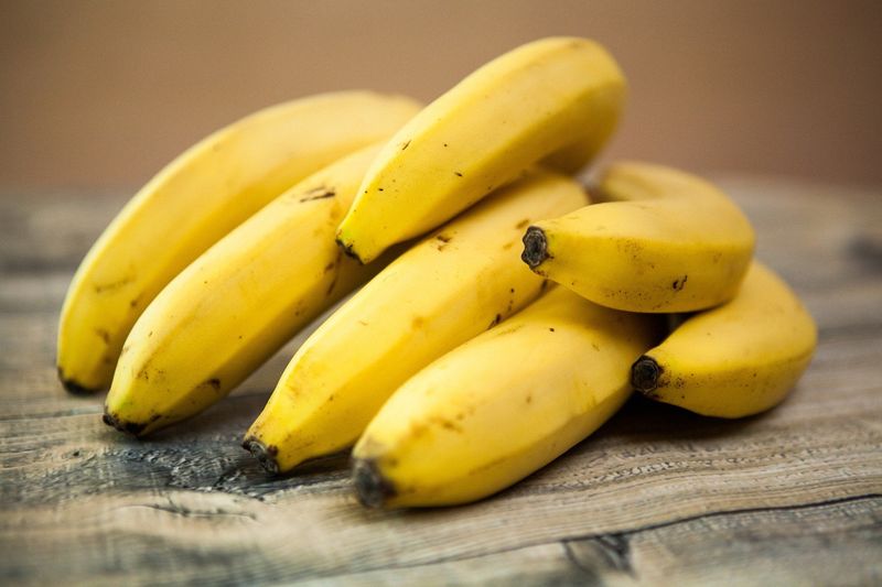 Swap eggs for bananas and baking powder