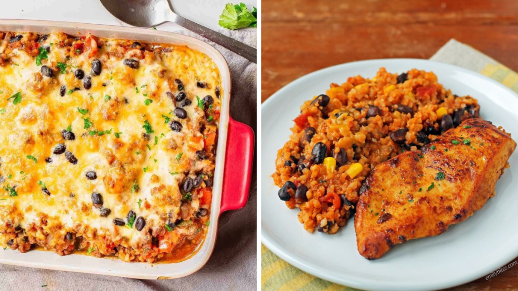 Your New Favorite Weeknight Dinner: Mexican Cauliflower Rice Casserole