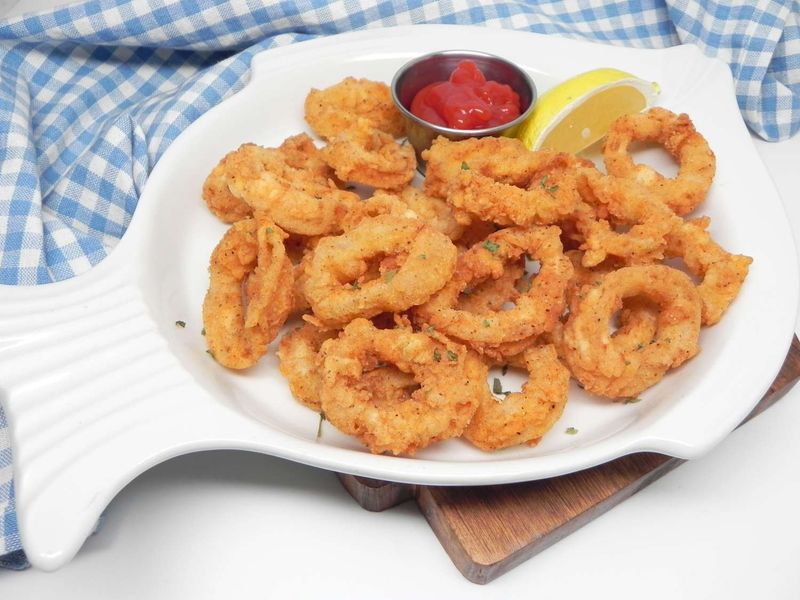 No-Go: Fried Foods (e.g., Fried Calamari, Onion Rings)