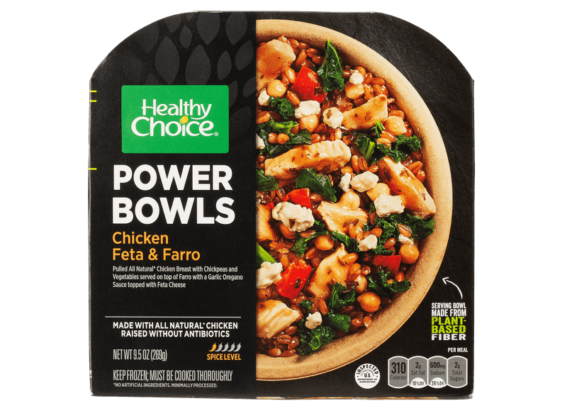 Healthy Choice Chicken Feta & Farro Power Bowl