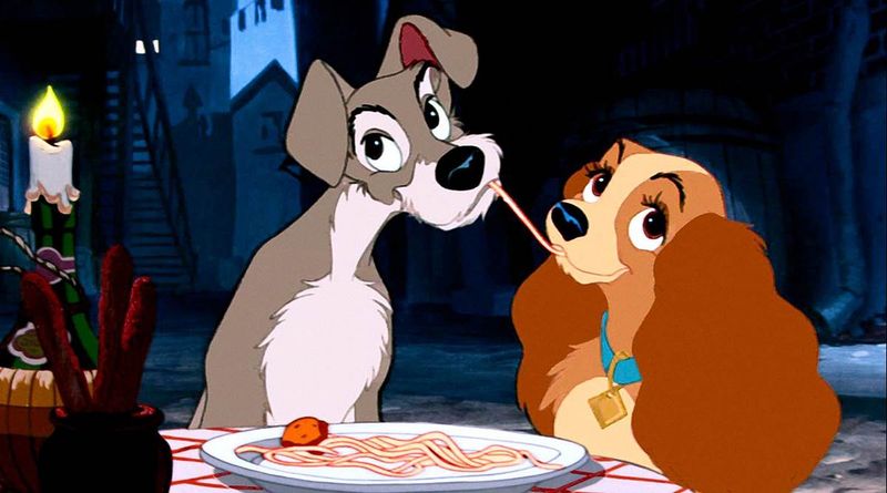 Spaghetti and Meatballs from Lady and the Tramp