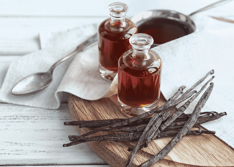 Swap bourbon or rum for vanilla extract