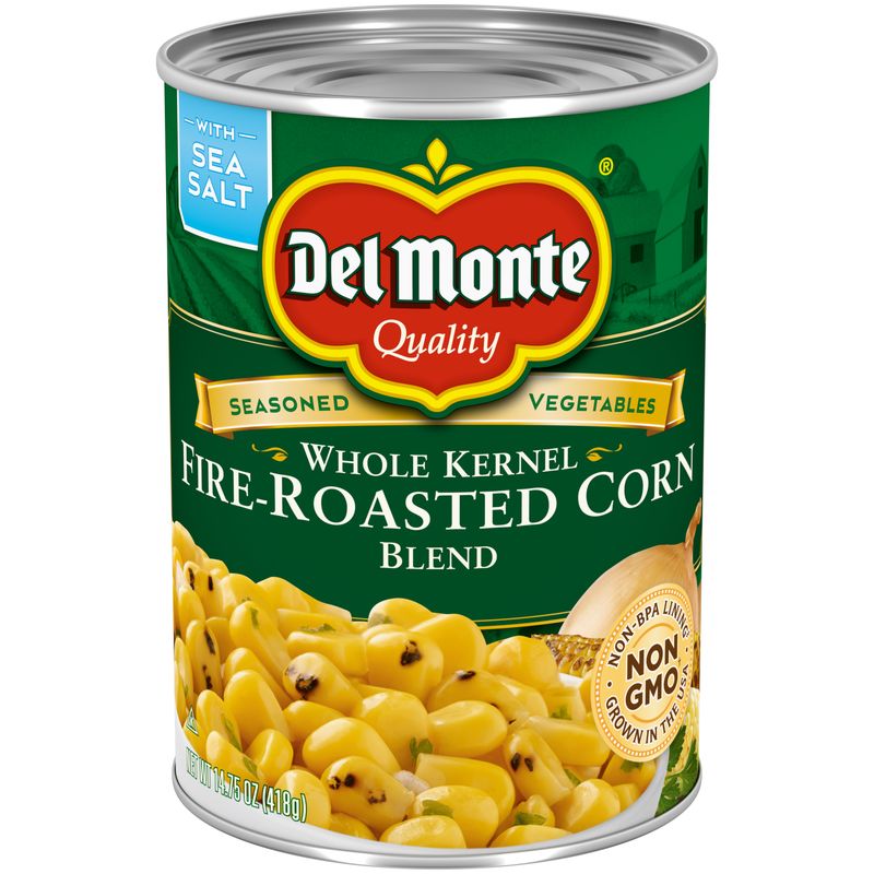 Del Monte Whole Kernel Fire Roasted Corn Blend