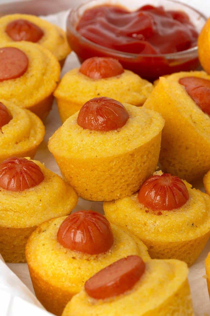 Turn Into Mini Corn Dog Muffins