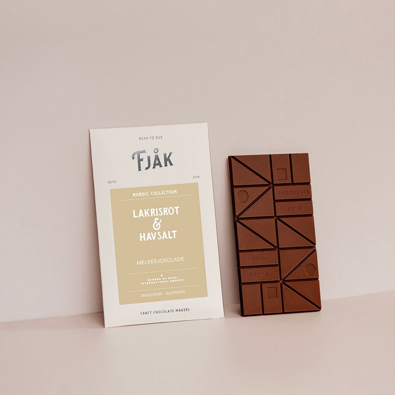 Fjåk Chocolate 50% Milk (Norway)