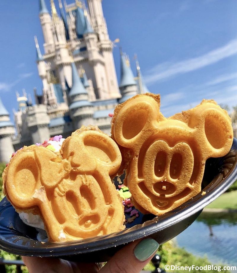 Mickey “Egg” Waffle – Hong Kong Disneyland (Hong Kong)