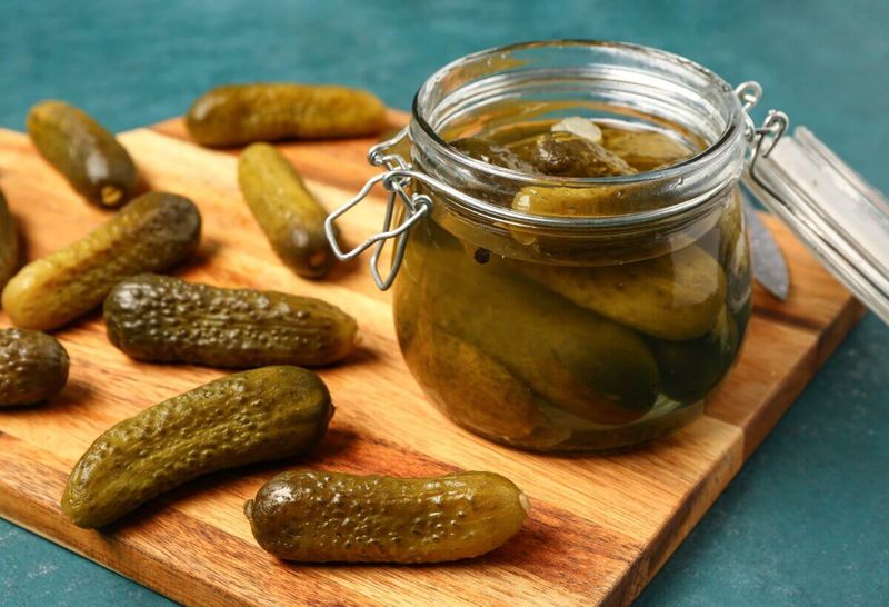DEHYDRATING: Pickles