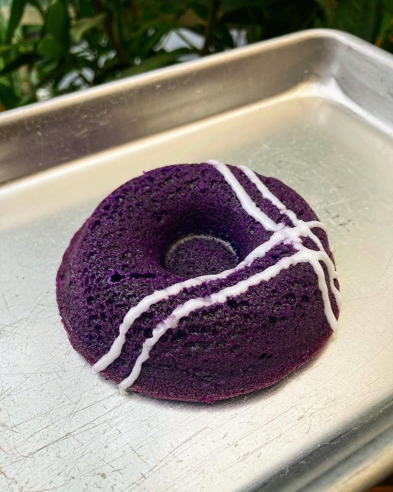 Ube Mochi Donut