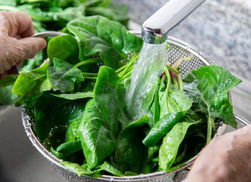 Not Rinsing Leaves Thoroughly