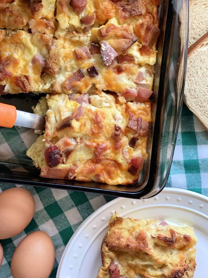 Ham and Cheese Breakfast Casserole