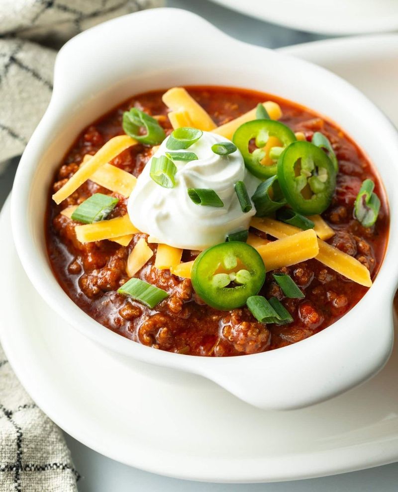 Classic Texas Beef Chili (No Beans Allowed!)
