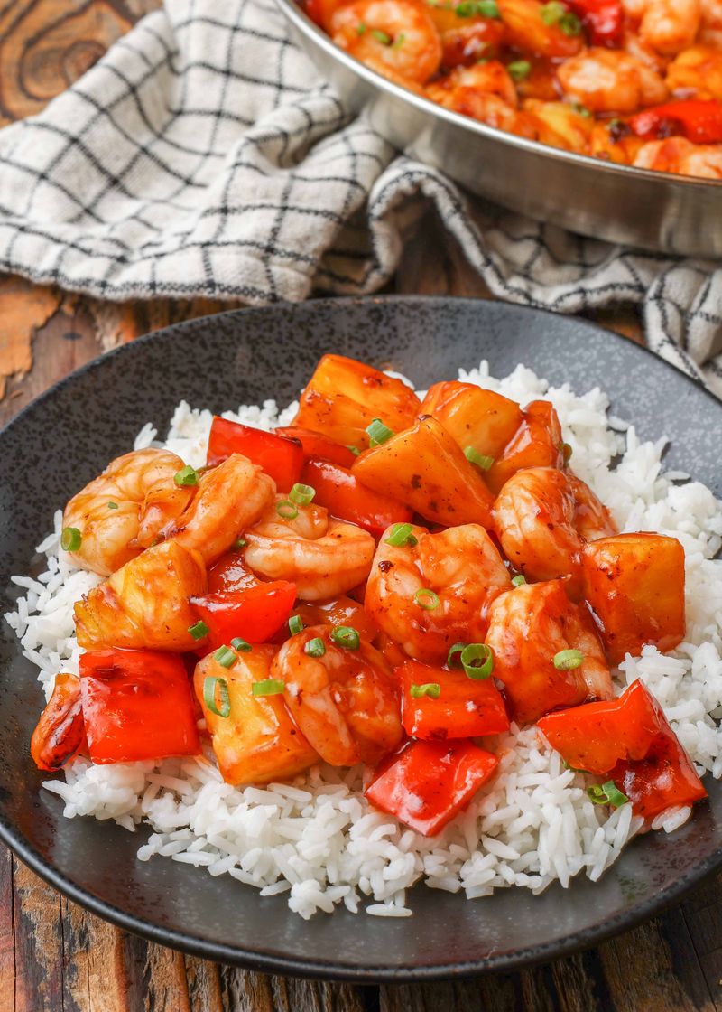 Sweet and Spicy Shrimp