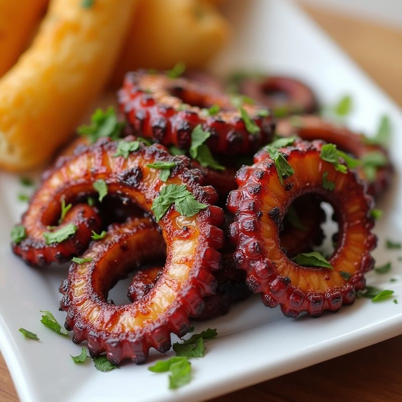 Grilled Octopus with Lemon and Olive Oil