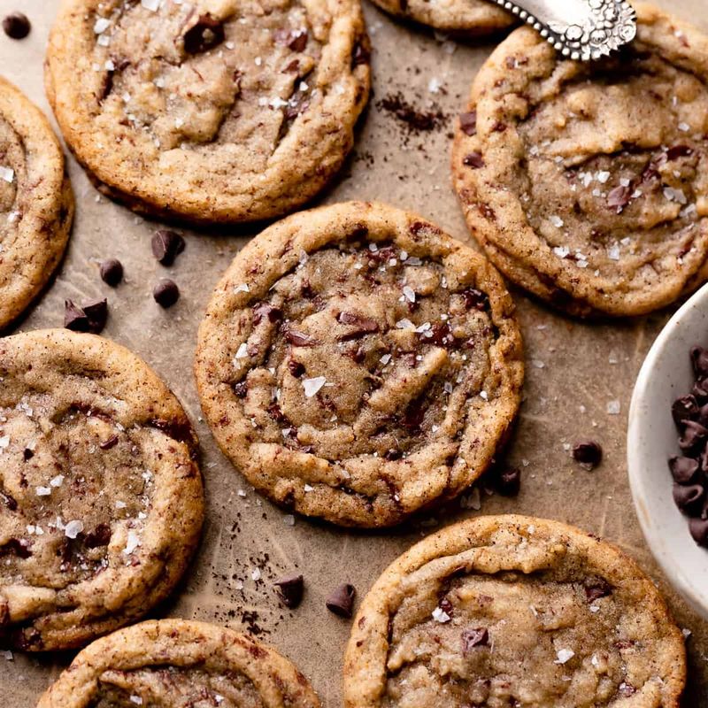 Espresso Chocolate Chip Cookies