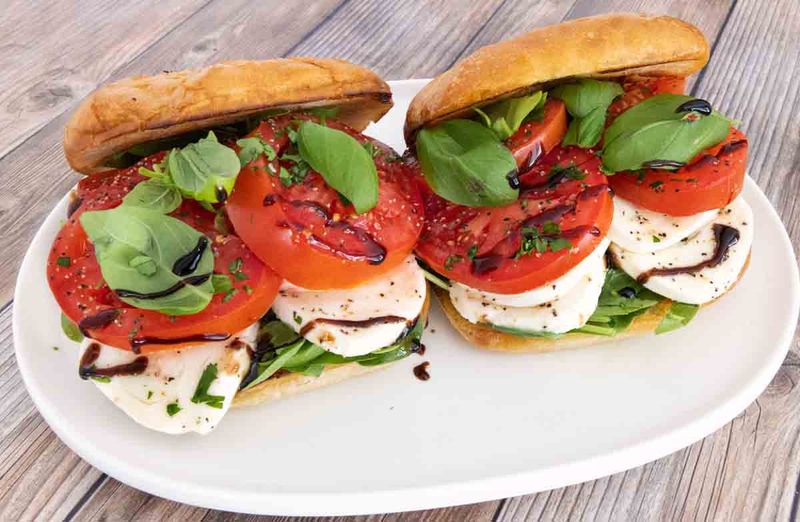 Caprese Salad Sandwich