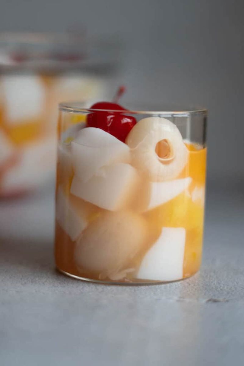 Jellied Fruit Cocktails
