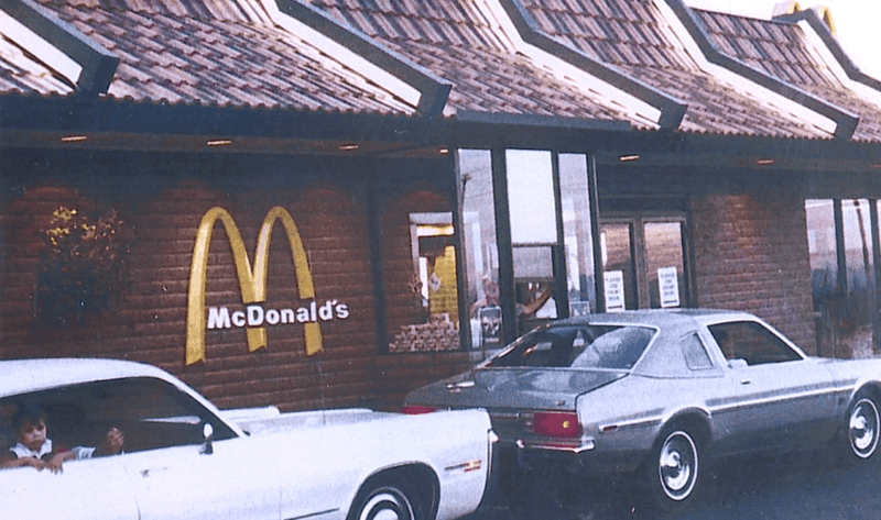 1975: First Drive-Thru for Military Customers