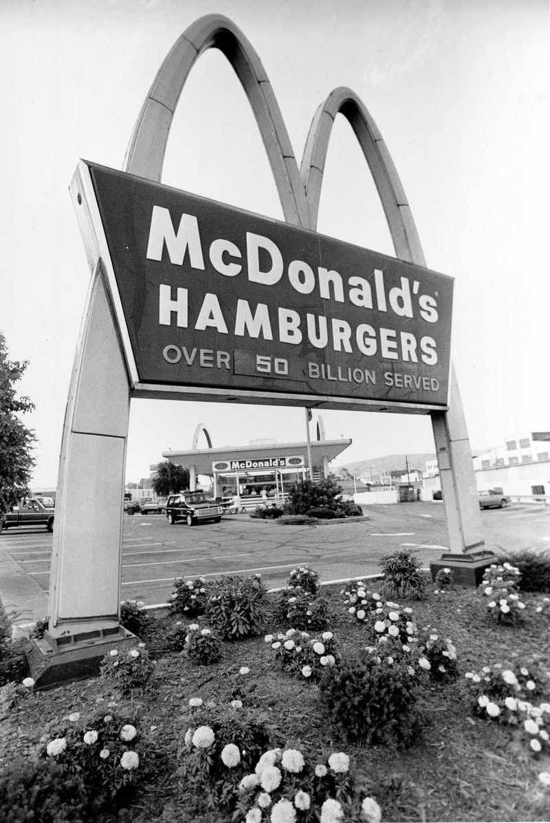 1984: The 50 Billionth Hamburger Sold