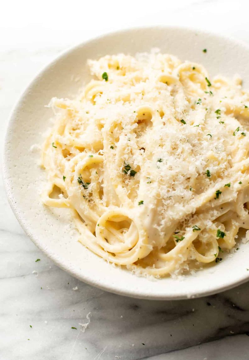 Creamy Garlic Parmesan Pasta