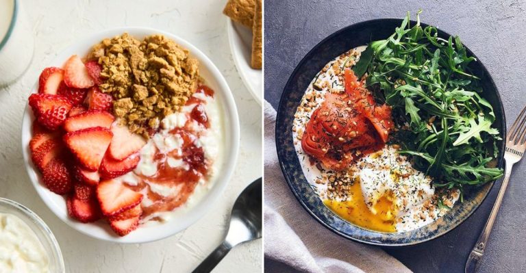 6 Sweet Yogurt Bowls for Breakfast Bliss and 6 Savory Ones You’ll Crave at Lunch