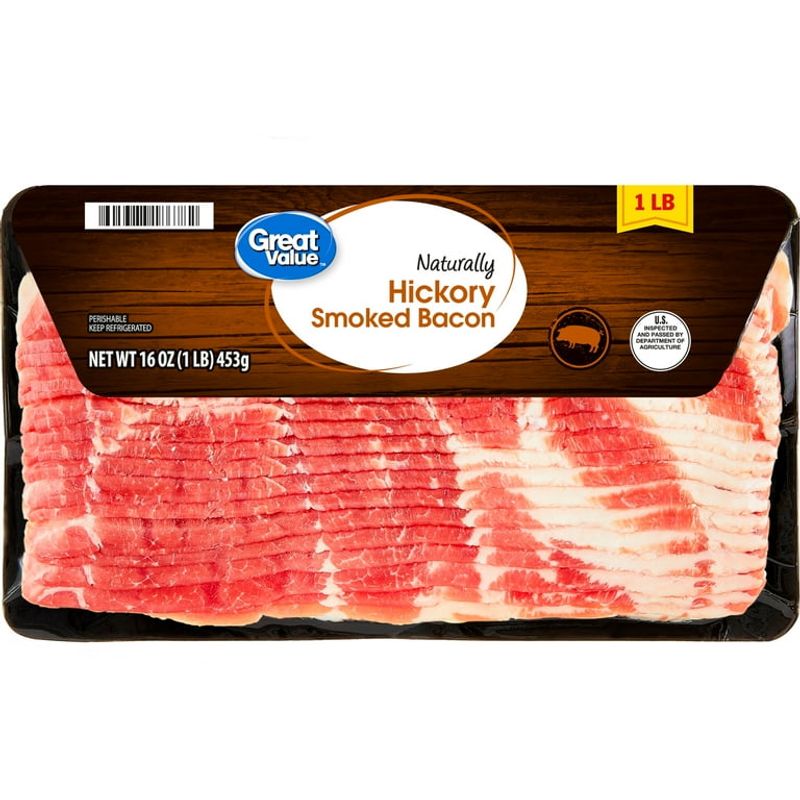 Great Value Hickory Smoked Bacon (Walmart)
