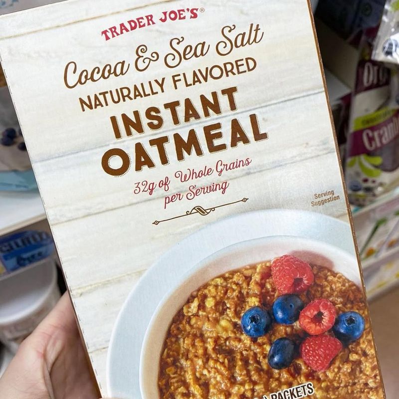 Flavored Instant Oatmeal Packets