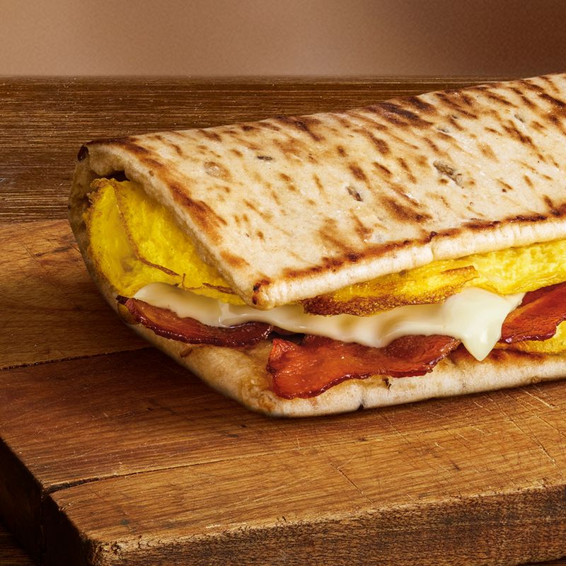 Subway's Bacon, Egg, & Cheese Flatbread