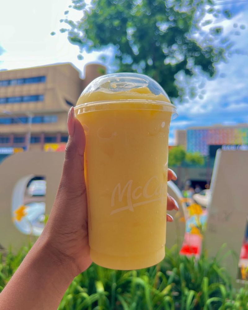 McDonald’s Mango Pineapple Smoothie