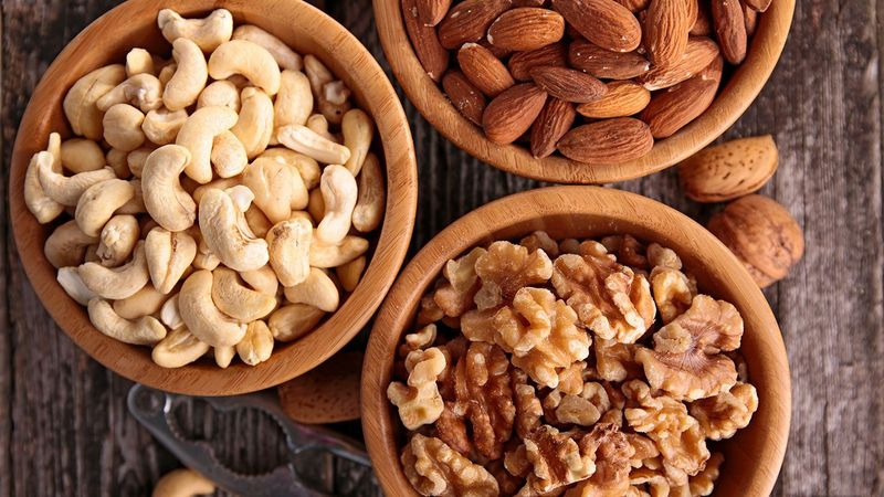 ADD: Nuts (Almonds, Walnuts)