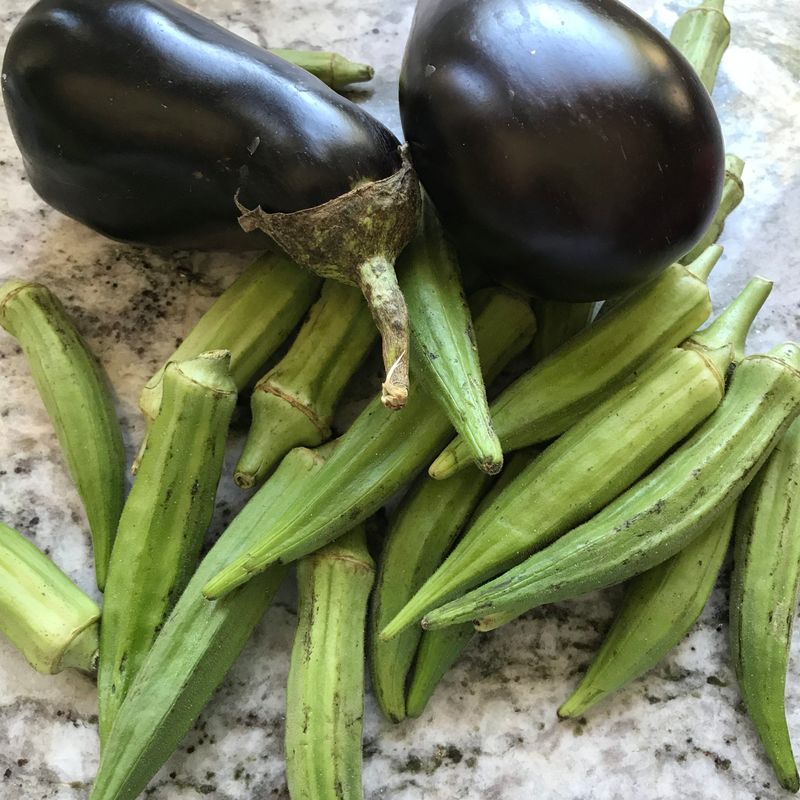 ADD: Vegetables (Eggplant, Okra)