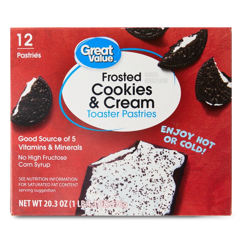 AVOID: Frosted Toaster Pastries (Cookies and Cream)