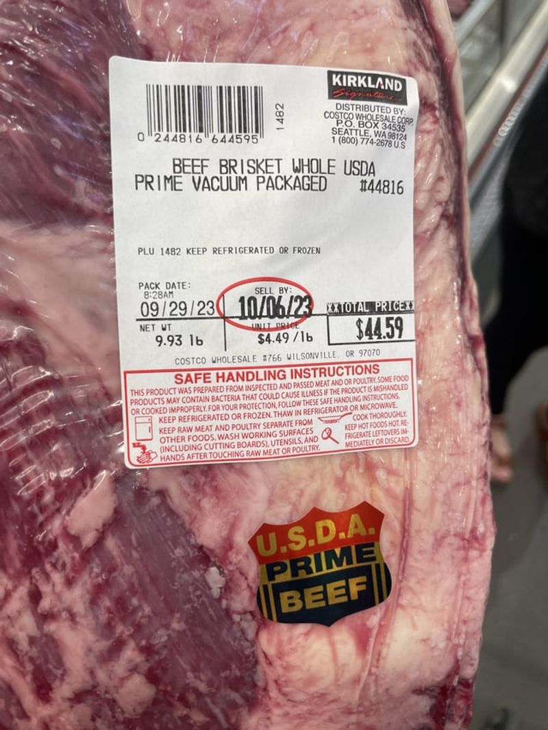 AVOID: Prime Beef Brisket