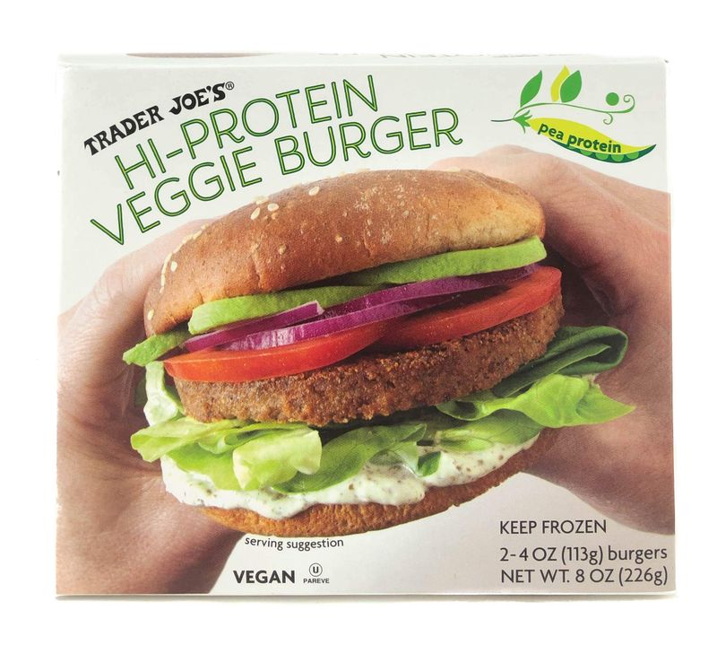 AVOID: Hi-Protein Veggie Burger