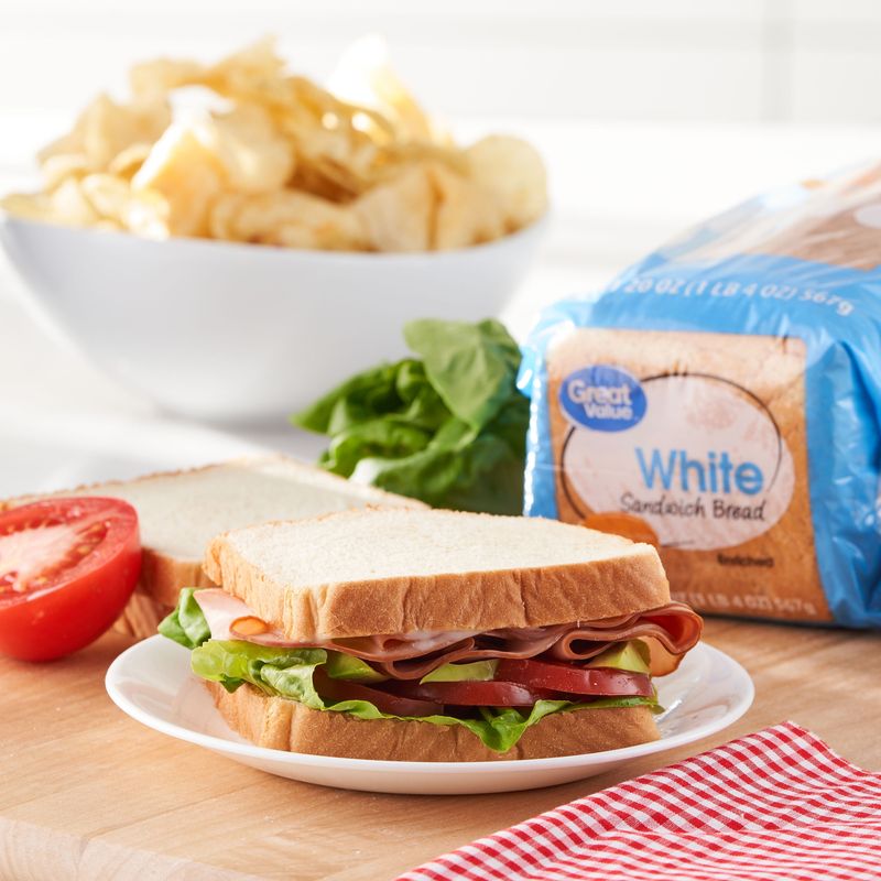 AVOID: White Sandwich Bread