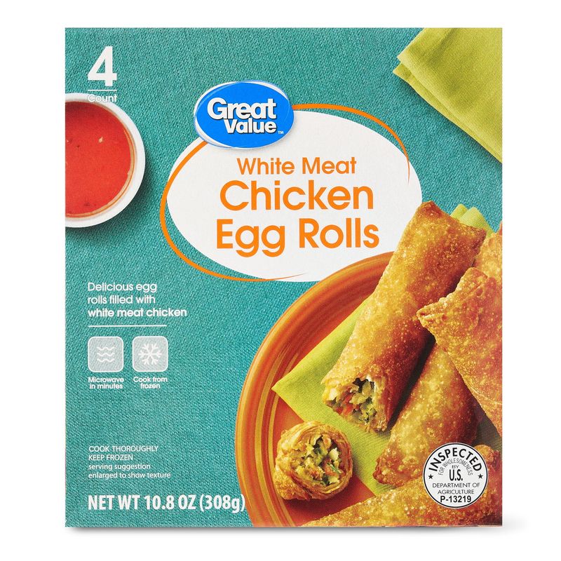 AVOID: Frozen Egg Rolls