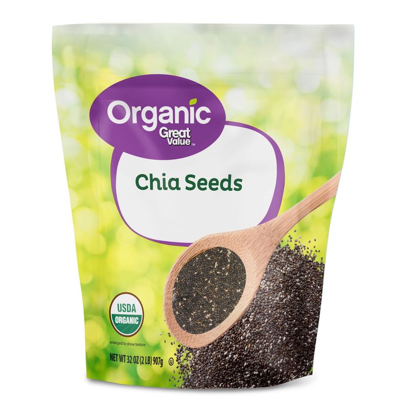 AVOID: Great Value Organic Chia Seeds (32 oz)